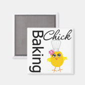 Baking Chick Magneet (Voorkant / Achterkant)