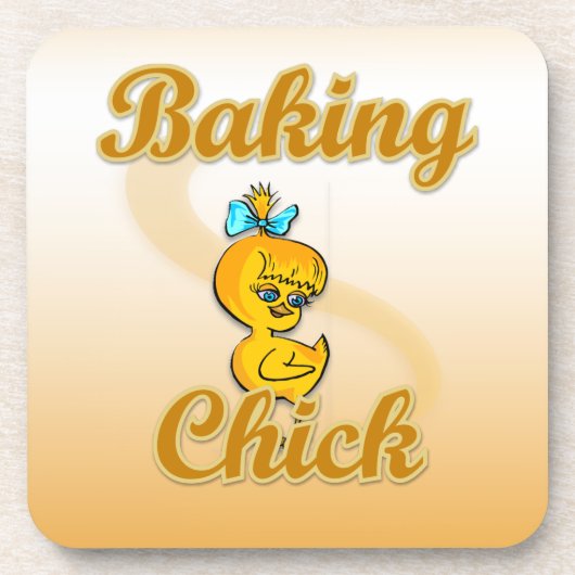 Baking Chick Onderzetter (Voorkant)