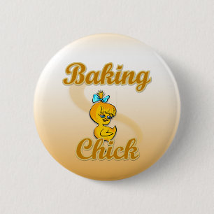 Baking Chick Ronde Button 5,7 Cm