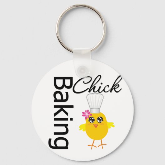 Baking Chick Sleutelhanger (Voorkant)