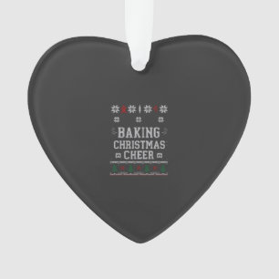 Baking Christmas Cheer Gingerbread Oven Knit Patte