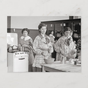 Baking Class, 1935 Briefkaart