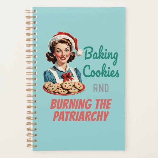 Baking Cookies and Burning the Patriarchy Planner (Voorkant)