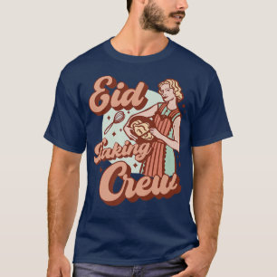 Baking Crew Eid Mubarak voor moslimmeisjes T-shirt