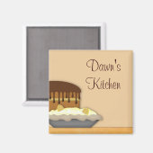 Baking Custom Kitchen Magnet (Recto/Verso)