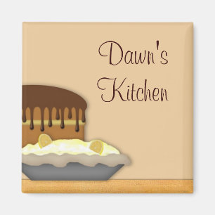 Baking  Custom Kitchen Magnet
