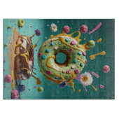 Baking Donuts Planche à découper de cuisine (Devant)