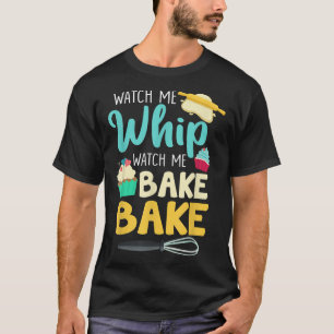 Baking Gifts for Women & Mannen Funny Cupcake Love T-shirt
