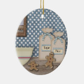 Baking Gingerbread Hommes Ornement (Droite)