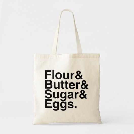 Baking Helvetica tas (Voorkant)