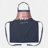 Baking is een liefdesinstelling die Eetable Roos G Schort (Voorkant)