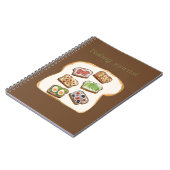 Baking Journal for Recipes and Baking Notes (Côté gauche)