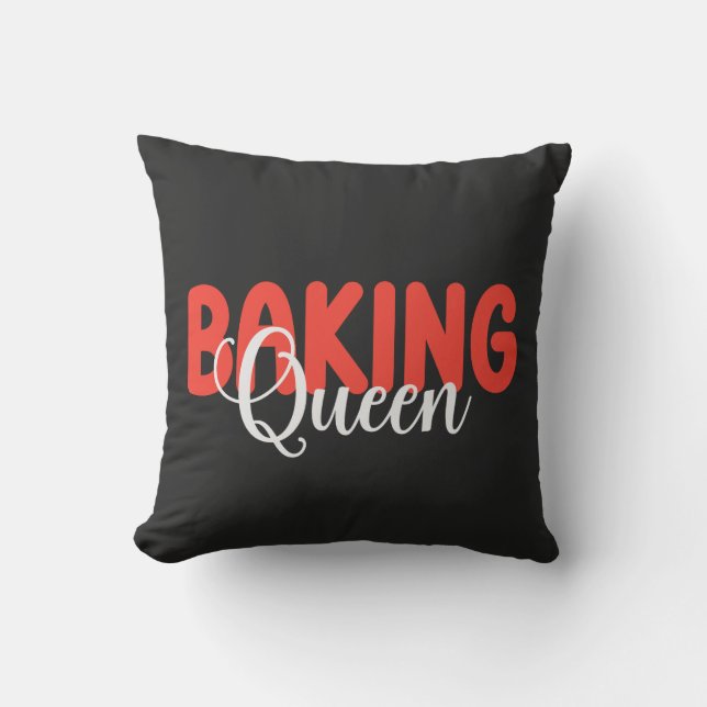 Baking koningin kussen (Voorkant)