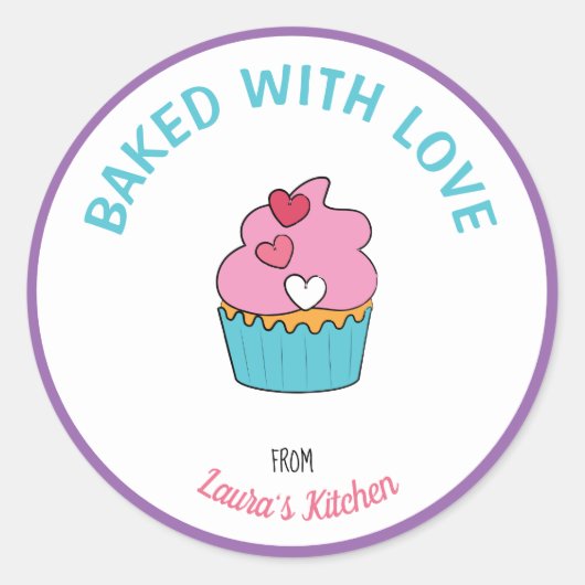 Baking Labels op maat van een naam (Voorkant)