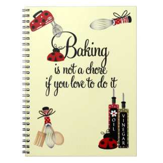 Baking Lady Bug Notitieboek