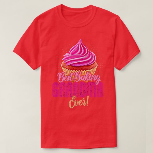 Baking Lover Funny Grandma 527 T-shirt (Design voorkant)