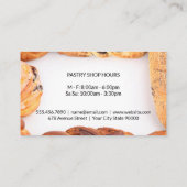 Baking Pastries | Restaurant Visitekaartje (Achterkant)