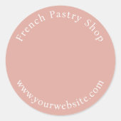 Baking photo Sticker (Devant)