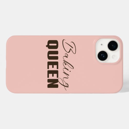 Baking queen - baking lover Case-Mate iPhone case (Achterkant (horizontaal))