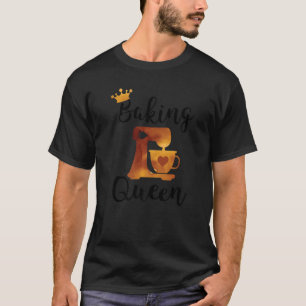 Baking Queen Beste Bakker Staande Mixer T-shirt