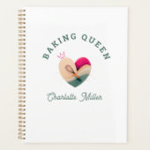 Baking Queen - Heart - Custom Planner (Voorkant)