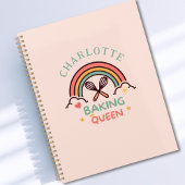 Baking Queen or King- Rainbow- Custom
