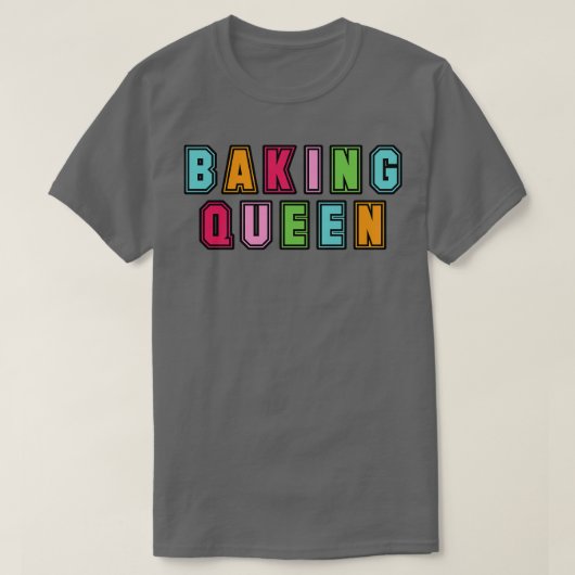 Baking Queen T-shirt (Design voorkant)