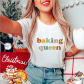 Baking Queen Vrouwen T-shirt