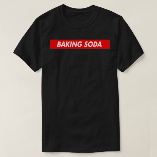 Baking Soda Red Bo Logo A1 Funny T-shirt (Design voorkant)