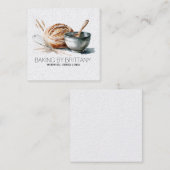 Baking Sourdough Chef Visitekaartje (Voorkant / Achterkant)