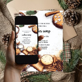 Baking Spirit Bright Pastel Pink Cookie Exchange Kaart