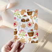 Baking Spirits Bright Christmas Party Invitation