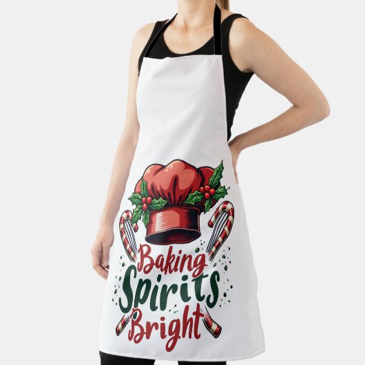Baking Spirits Bright Funny Baking Chef Baker Schort (Insitu)