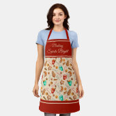 Baking Spirits Bright GingerBrood Cookies & Coca Schort (Gedragen)