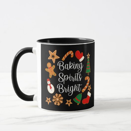 Baking Spirits Bright Gingerbrood kerstkoekje Mok (Links)