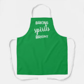 Baking Spirits Bright Kerstschort Schort (Voorkant)