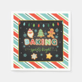 Baking Spirits Bright Napkins - Blk Servet (Voorkant)