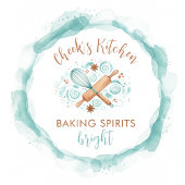 Baking Spirits Bright Personalized Apron Standaard Schort