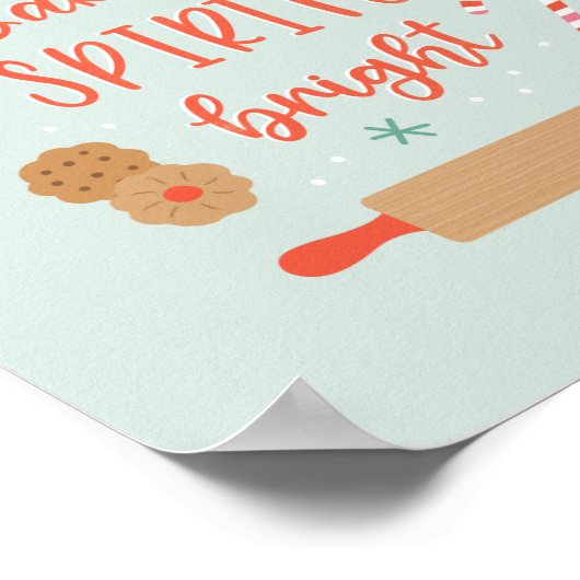 Baking Spirits Bright Poster (Hoek)