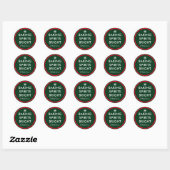 Baking Spirits Bright Ronde Sticker (Vel)