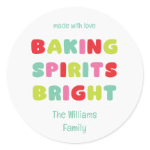 Baking Spirits Bright Sticker (geen directe vertal