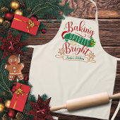 Baking Spirits Helder op maat voor Kerstmis Schort