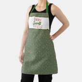 Baking Spirits Heldergroen vakantiepatroon Schort (Insitu)
