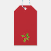 Baking Spirits voor helder kerstfeestmaal bakken Cadeaulabel (Achterkant)