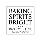 Baking Sprits Bright Name Rubberstempel (Afrduk)