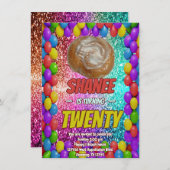 Baking Sweet Tooth Dessert Fun Party Invitation (Devant / Derrière)