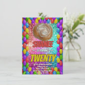 Baking Sweet Tooth Dessert Fun Party Invitation (Debout devant)