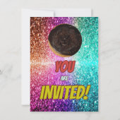 Baking Sweet Tooth Dessert Fun Party Invitation (Dos)