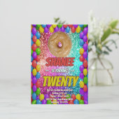 Baking Sweet Tooth Dessert Fun Party Invitation (Debout devant)