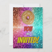 Baking Sweet Tooth Dessert Fun Party Invitation (Dos)